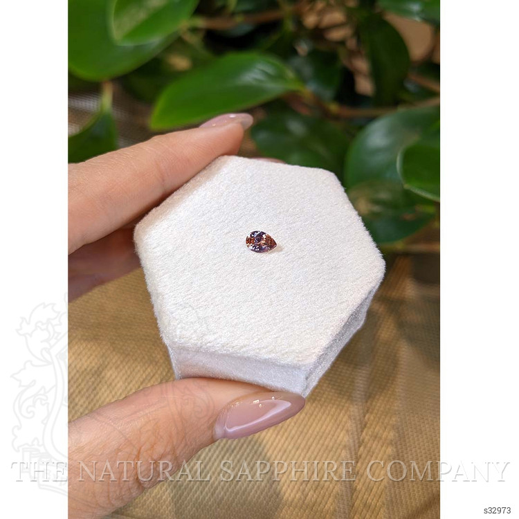 0.43 Ct. Bi Color Sapphire from Montana