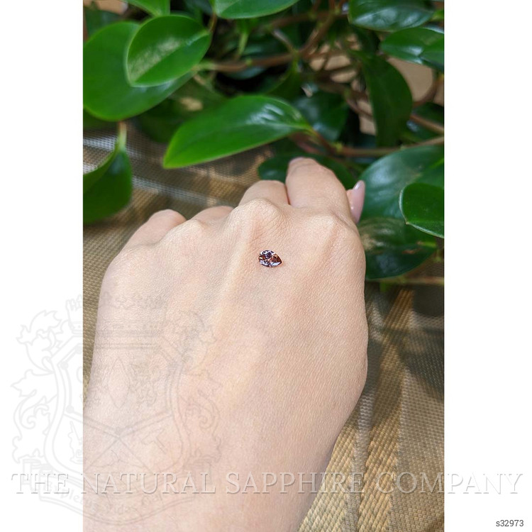0.43 Ct. Bi Color Sapphire from Montana