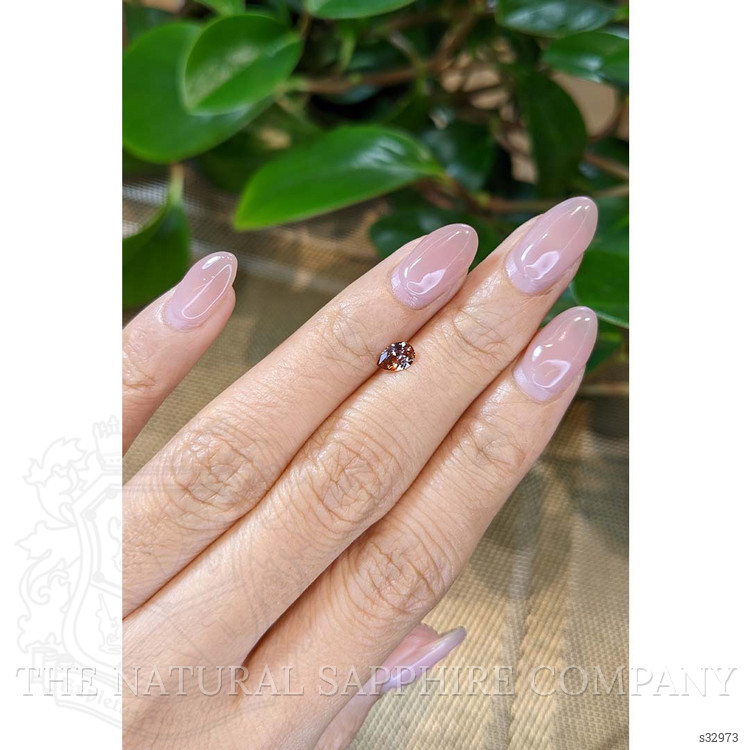 0.43 Ct. Bi Color Sapphire from Montana