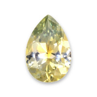 0.47 Ct. Greenish Yellow Sapphire from Montana Video