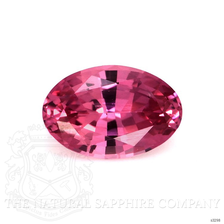 0.53 Ct. Reddish Pink Sapphire from Ceylon (Sri Lanka)