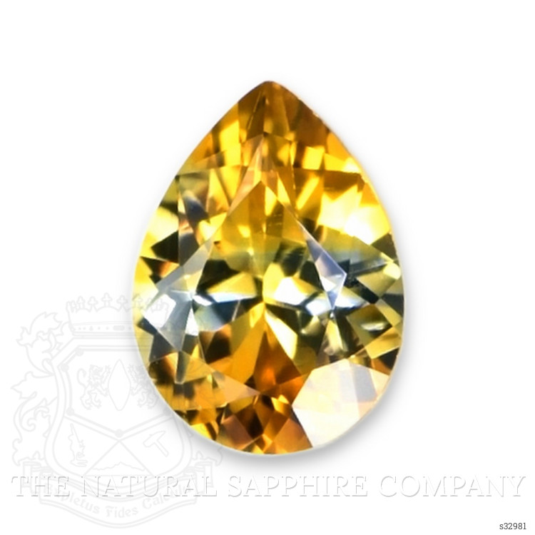 0.48 Ct. Bi Color Sapphire from Montana