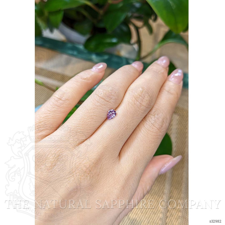 0.49 Ct. Pink Sapphire from Montana