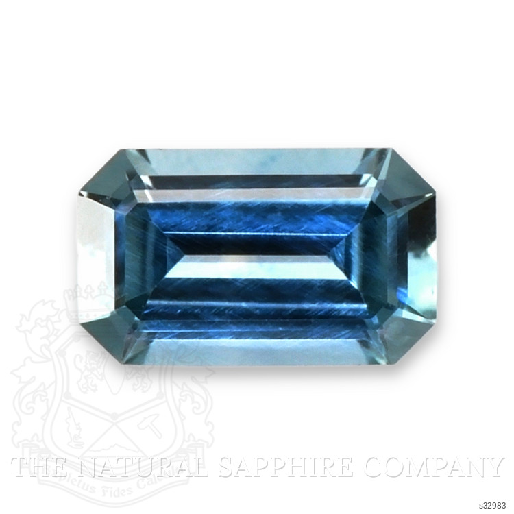 0.27 Ct. Bluish Green Sapphire from Montana