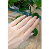 0.27 Ct. Bluish Green Sapphire from Montana Life Style