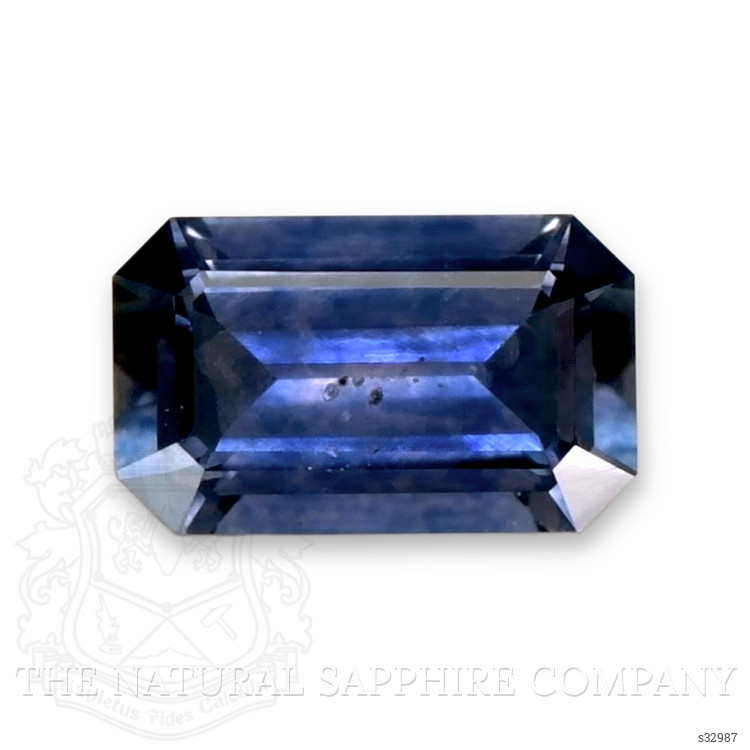 0.32 Ct. Blue Sapphire from Montana