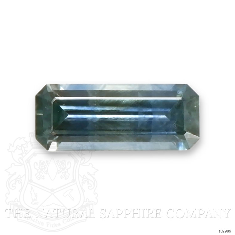 0.33 Ct. Bluish Green Sapphire from Montana