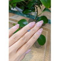 0.33 Ct. Greenish Blue Sapphire from Montana Life Style