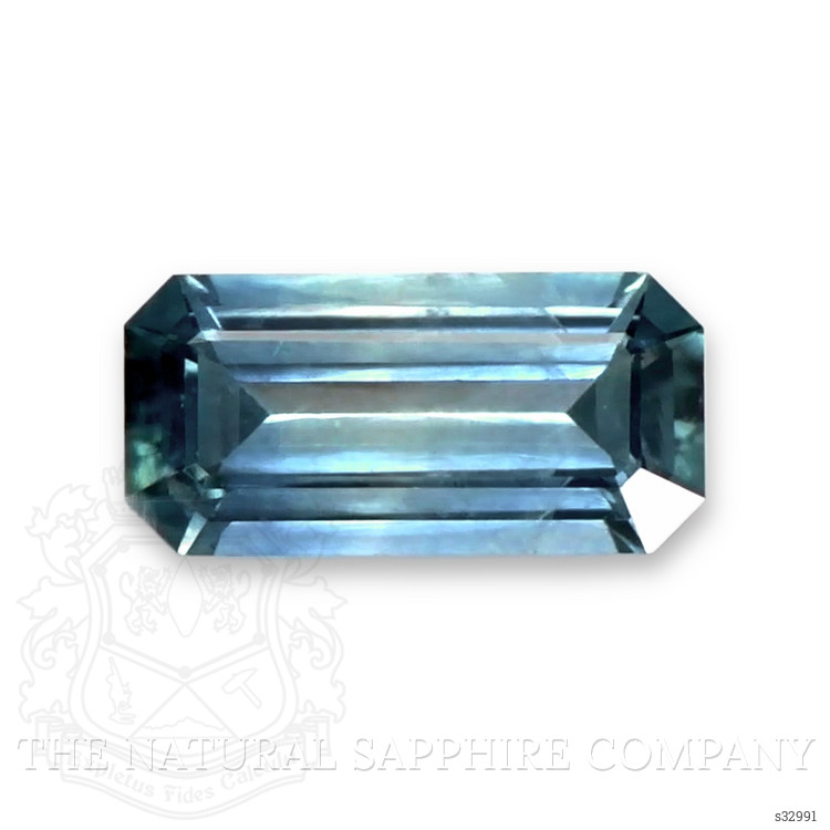 0.35 Ct. Bluish Green Sapphire from Montana