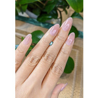 0.35 Ct. Bluish Green Sapphire from Montana Life Style