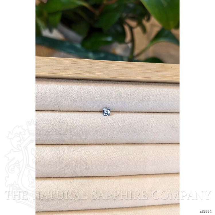 0.36 Ct. Greenish Blue Sapphire from Montana