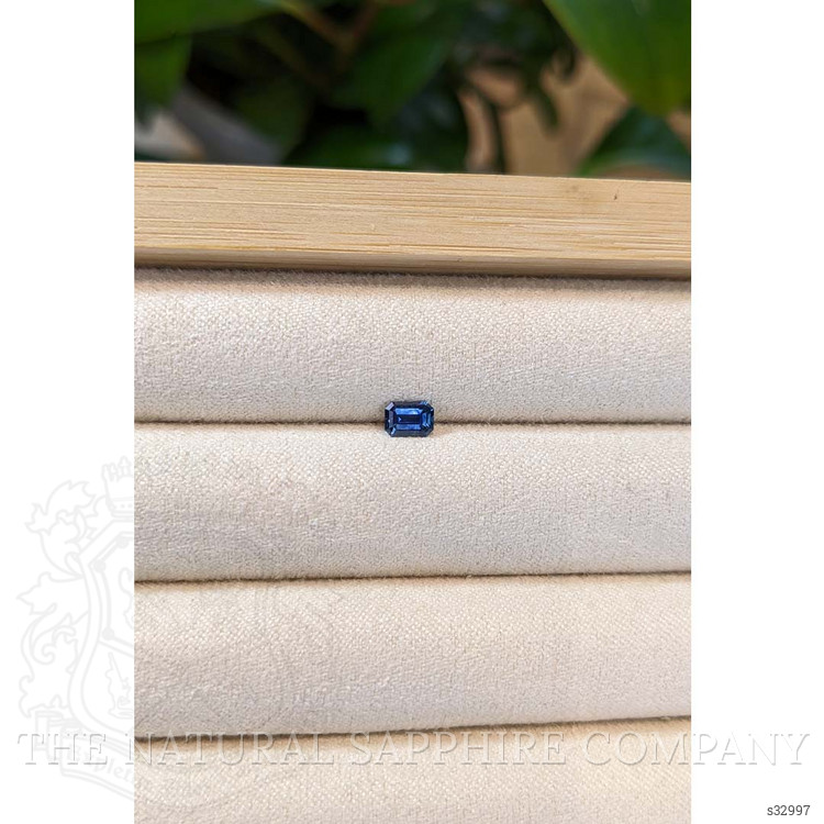 0.40 Ct. Greenish Blue Sapphire from Montana