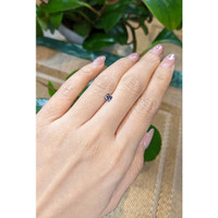 0.40 Ct. Bluish Grey Sapphire from Montana Life Style