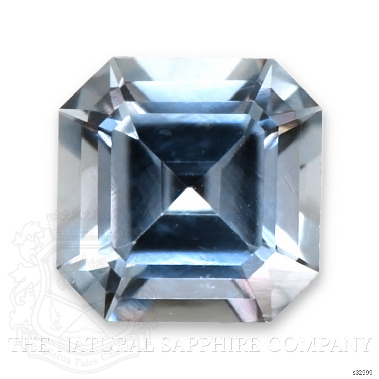 0.40 Ct. Greyish Blue Sapphire from Montana