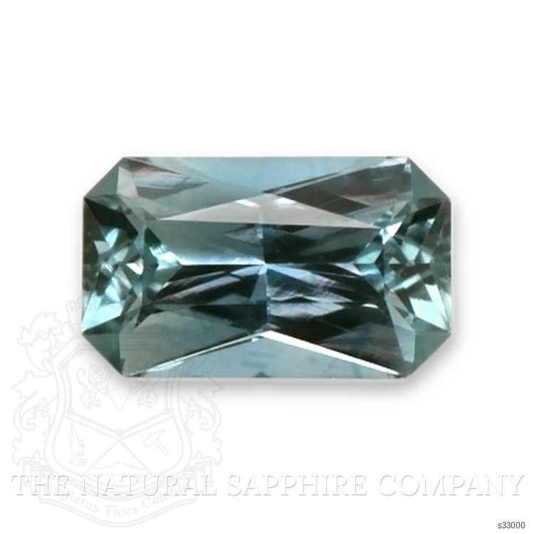 0.41 Ct. Bluish Green Sapphire from Montana