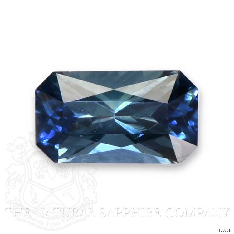 0.42 Ct. Greenish Blue Sapphire from Montana