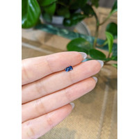 0.42 Ct. Greenish Blue Sapphire from Montana Life Style