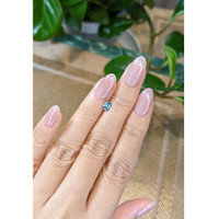 0.43 Ct. Greenish Blue Sapphire from Montana Life Style