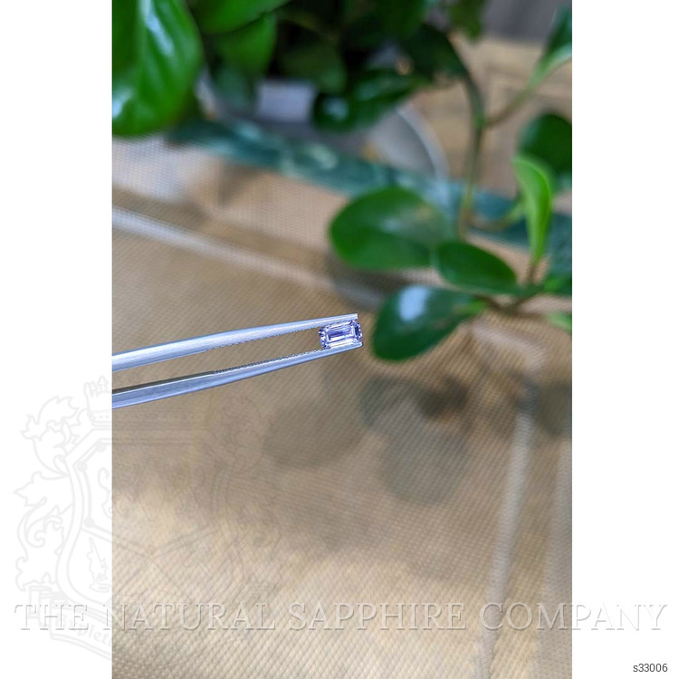 0.44 Ct. Blue Sapphire from Montana