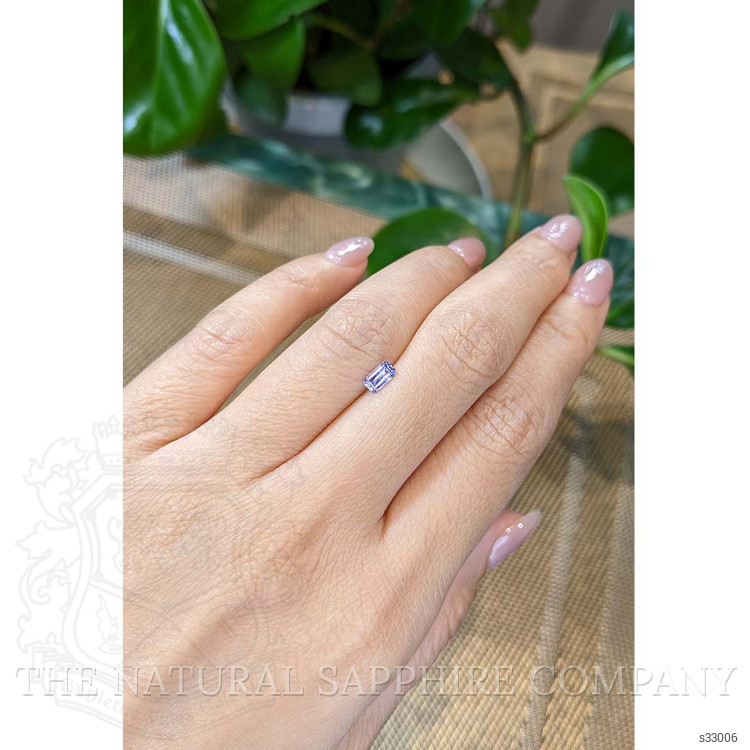 0.44 Ct. Blue Sapphire from Montana