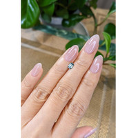 0.45 Ct. Bluish Green Sapphire from Montana Life Style