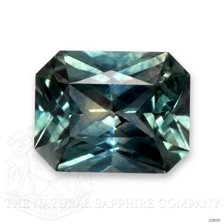 0.41 Ct. Bluish Green Sapphire from Montana
