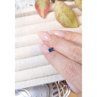 0.49 Ct. Blue Sapphire from Montana Life Style
