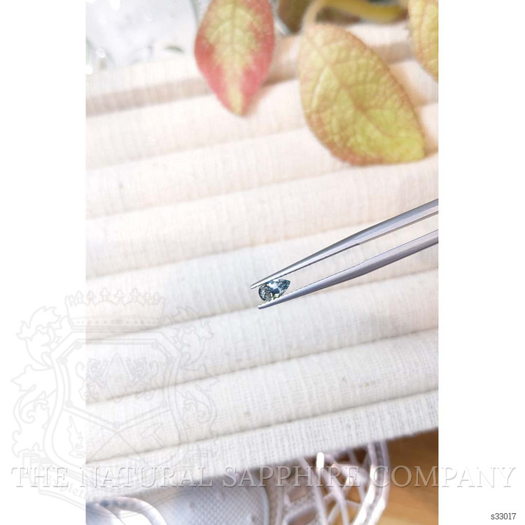 0.42 Ct. Blue Sapphire from Montana