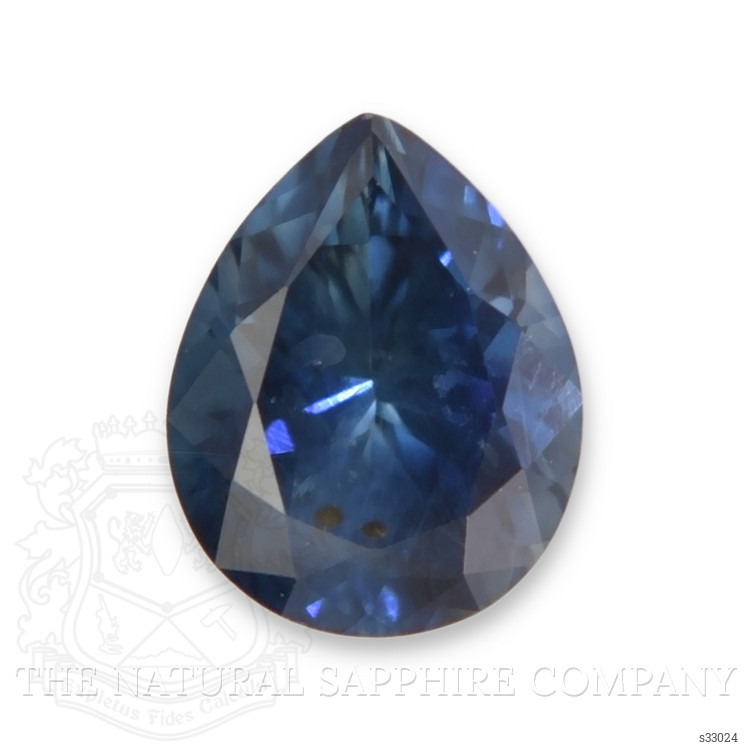 0.40 Ct. Blue Sapphire from Montana