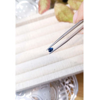 0.40 Ct. Blue Sapphire from Montana Life Style