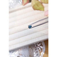 0.43 Ct. Greenish Blue Sapphire from Montana Life Style