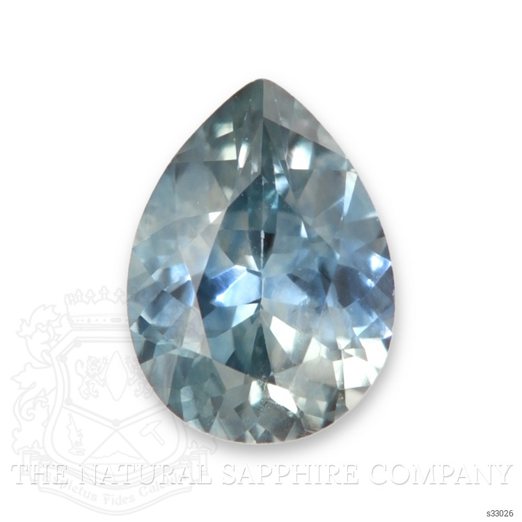 0.44 Ct. Greenish Blue Sapphire from Montana