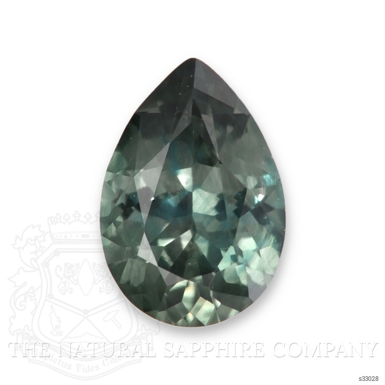 0.44 Ct. Bluish Green Sapphire from Montana