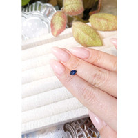 0.47 Ct. Greenish Blue Sapphire from Montana Life Style