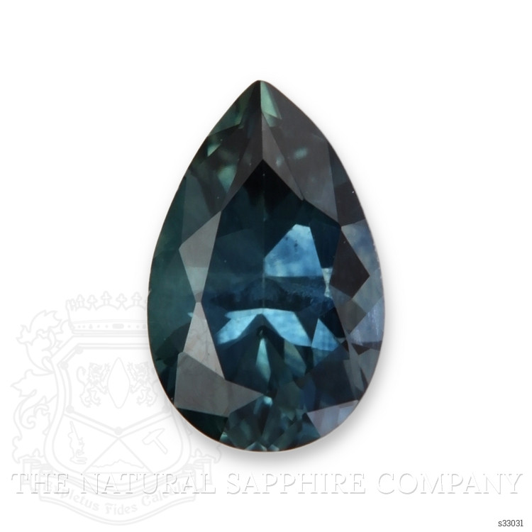 0.47 Ct. Bluish Green Sapphire from Montana