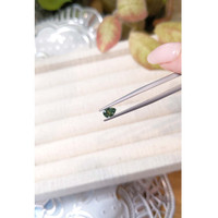 0.48 Ct. Bluish Green Sapphire from Montana Life Style