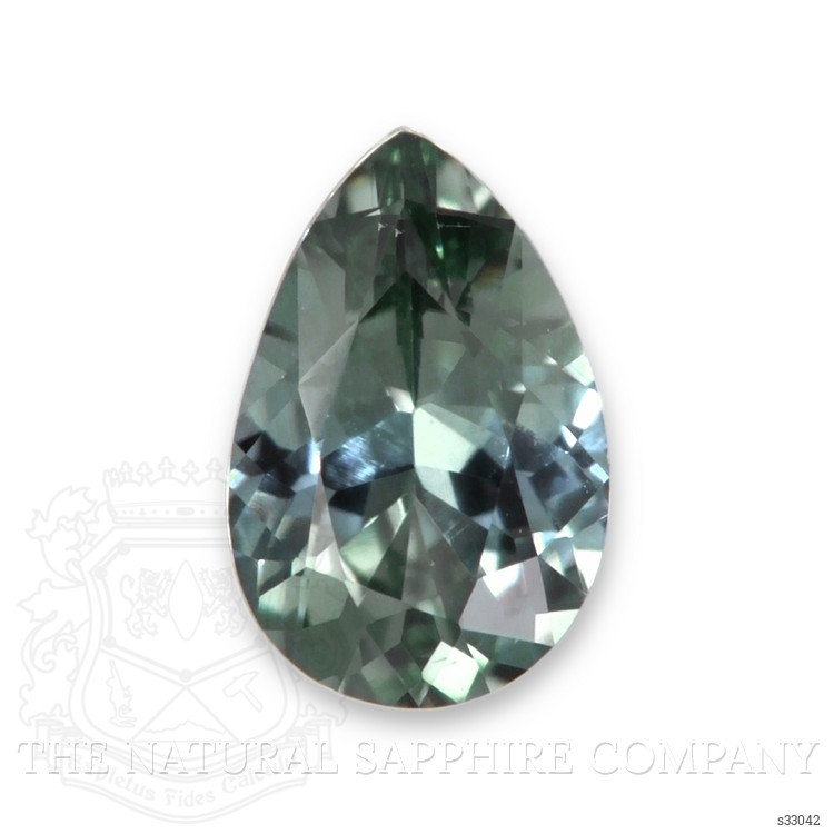 0.29 Ct. Bluish Green Sapphire from Montana