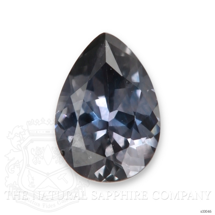 0.34 Ct. Bluish Grey Sapphire from Montana