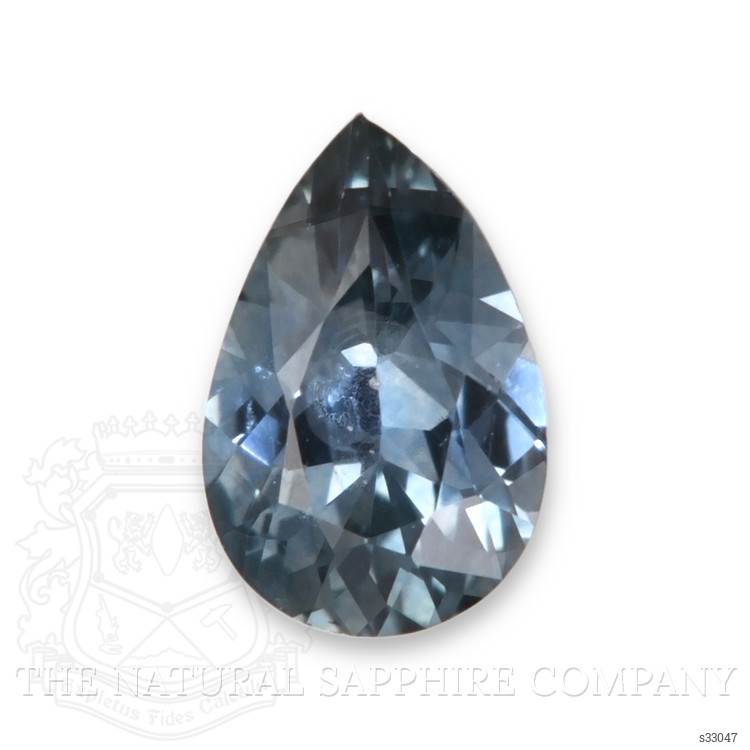 0.34 Ct. Greenish Blue Sapphire from Montana