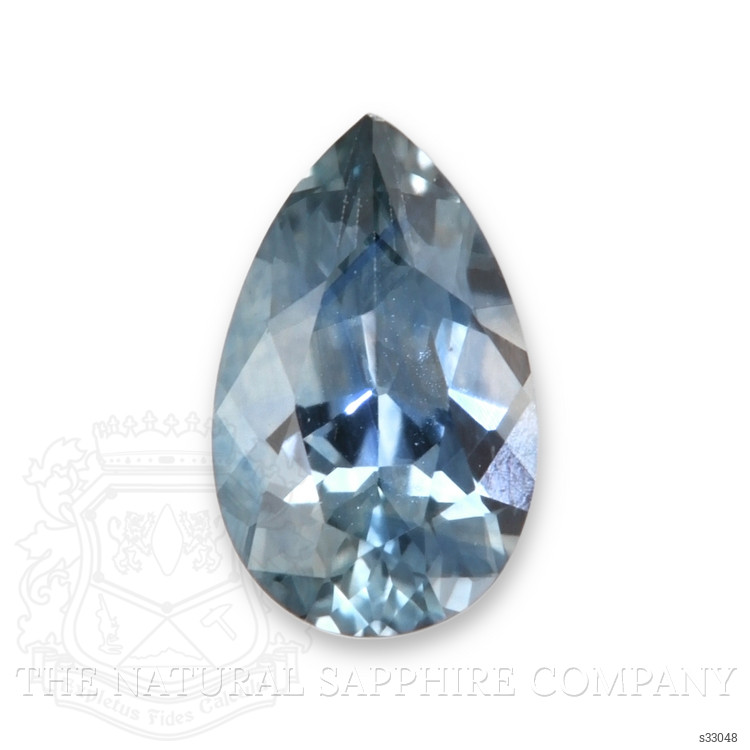 0.34 Ct. Greenish Blue Sapphire from Montana