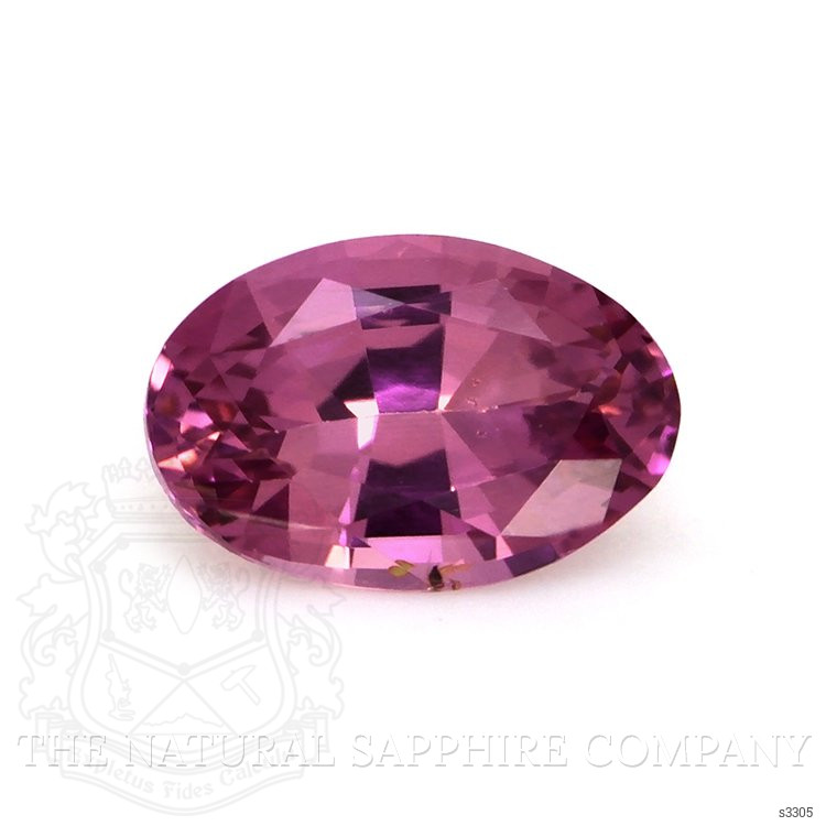 0.56 Ct. Purplish Pink Sapphire from Ceylon (Sri Lanka)