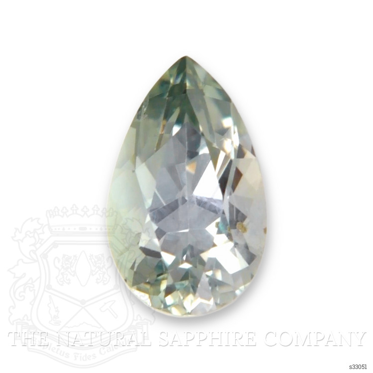 0.28 Ct. Green Sapphire from Montana