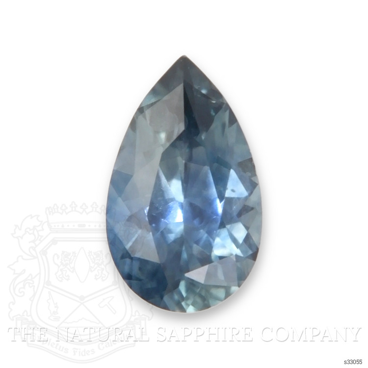 0.26 Ct. Greenish Blue Sapphire from Montana