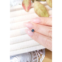 0.59 Ct. Bluish Green Sapphire from Montana Life Style