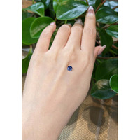 0.61 Ct. Blue Sapphire from Ceylon (Sri Lanka) Life Style