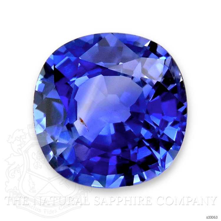 0.49 Ct. Blue Sapphire from Ceylon (Sri Lanka)