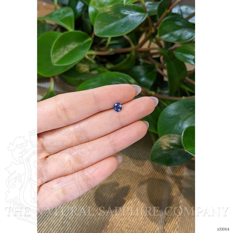 0.60 Ct. Blue Sapphire from Ceylon (Sri Lanka)