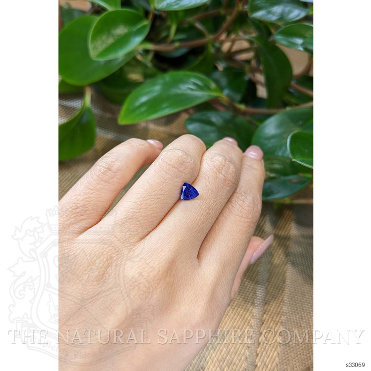 1.12 Ct. Blue Sapphire from Ceylon (Sri Lanka)