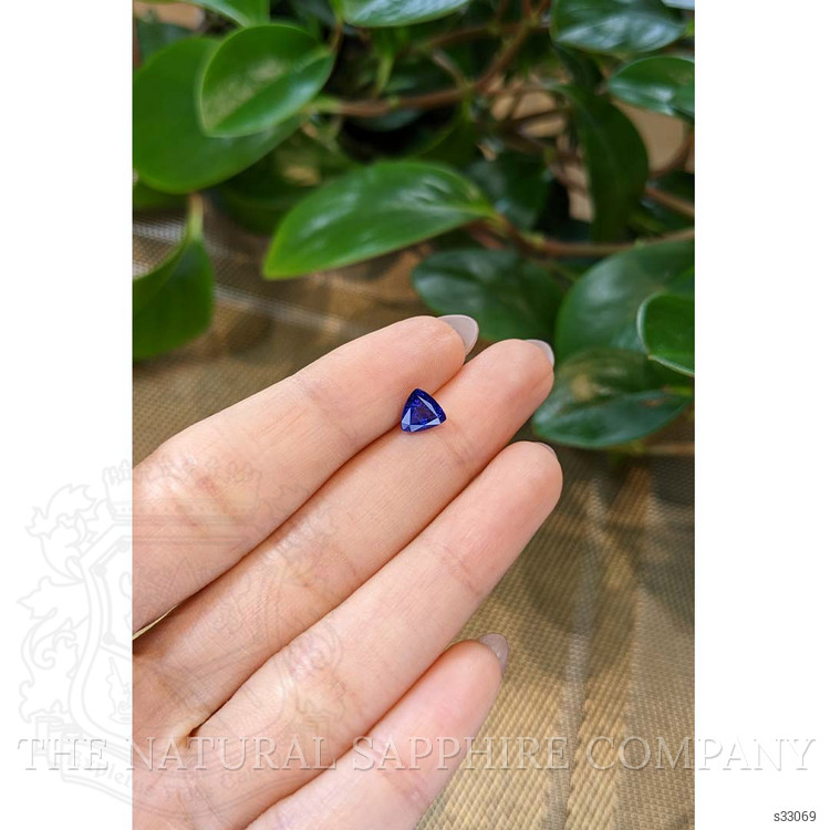 1.12 Ct. Blue Sapphire from Ceylon (Sri Lanka)