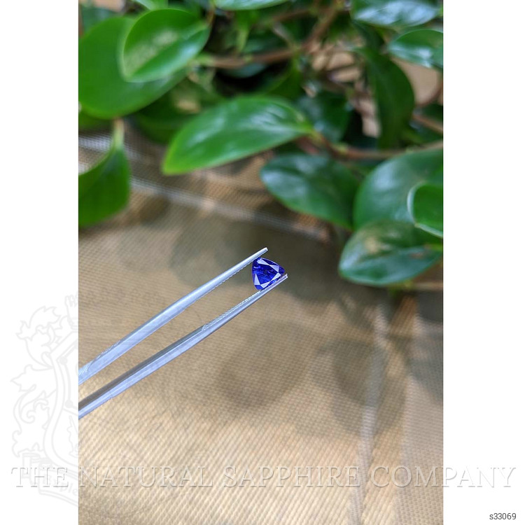 1.12 Ct. Blue Sapphire from Ceylon (Sri Lanka)